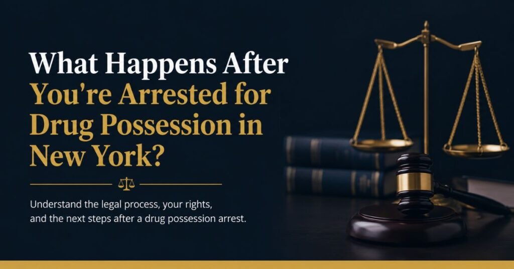 guide for drug possession arrest New York | Robert G. Babcock