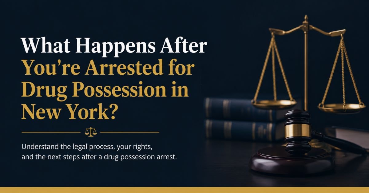 guide for drug possession arrest New York | Robert G. Babcock